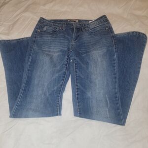 Nine West Classic Blue Wide Leg Jeans